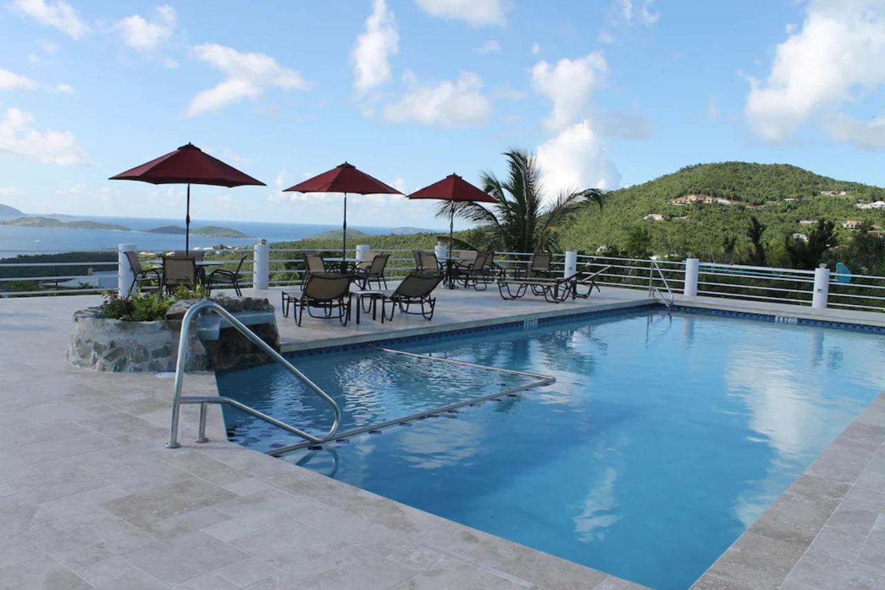 Serene Cruz Bay Villa Sep Mstr Kg Suite Stunning Sunsets Экстерьер фото